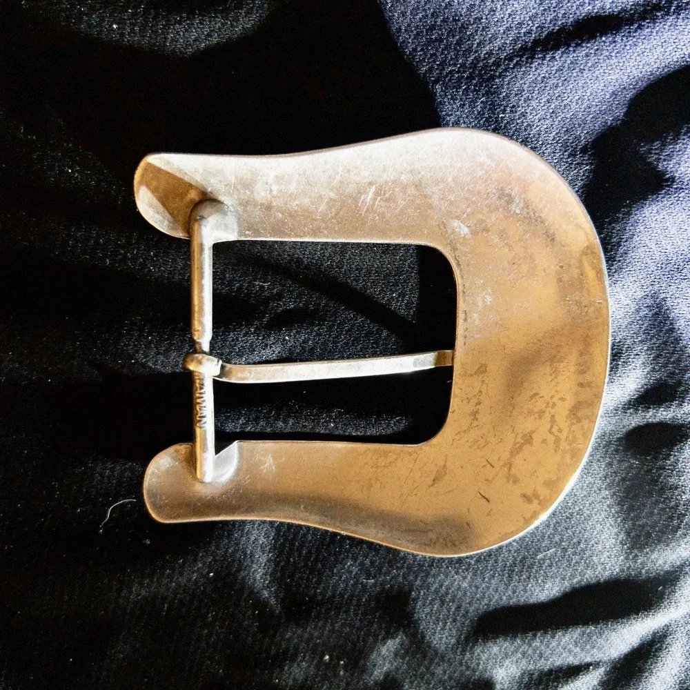 Western‎ Bling Belt Buckle Silver And Rhinestone Rodeo Country